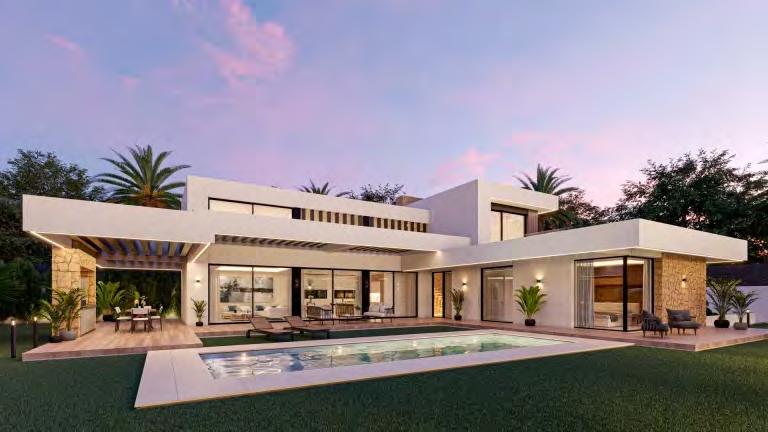 Dream eco-villa exterior render