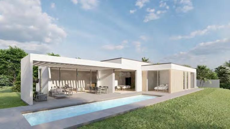 Mijas eco-villa exterior render