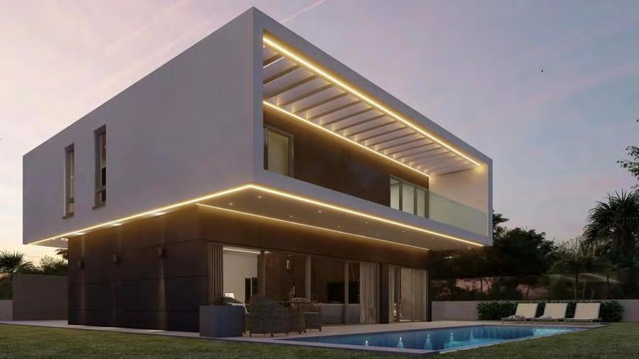 Natura eco-villa exterior render