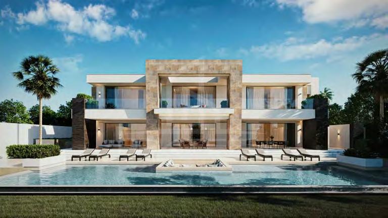 Royalty eco-villa exterior render