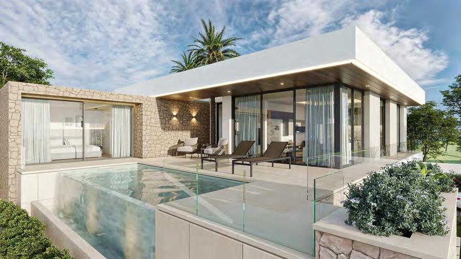 Serenity eco-villa exterior render