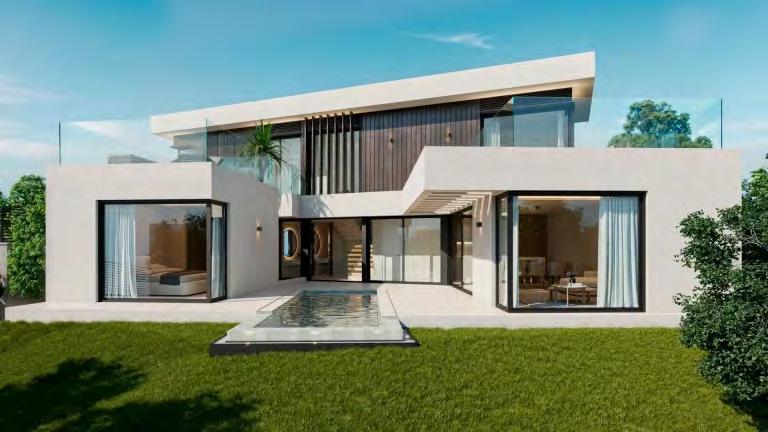 Symphony eco-villa exterior render